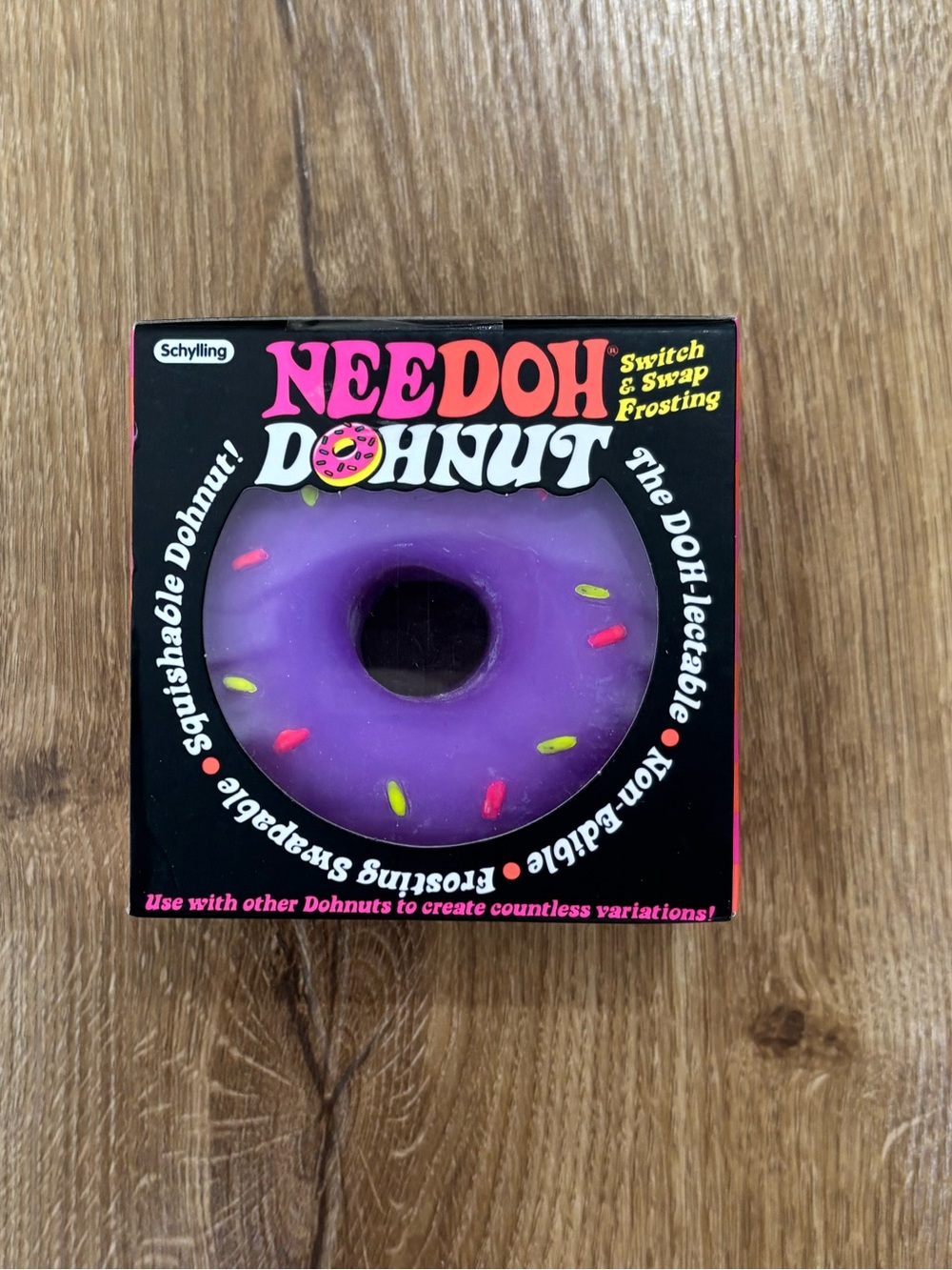 Needoh Frosted Donut Squishable Toy